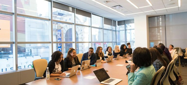 Group of People on a Conference Room